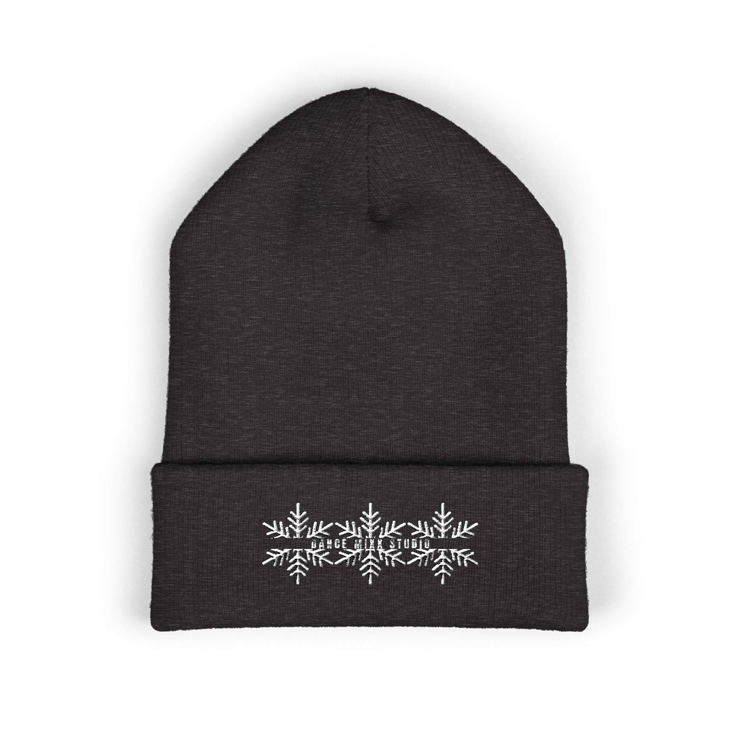 Dance Mixx Studio - Holiday Embroidered Cuffed Beanie