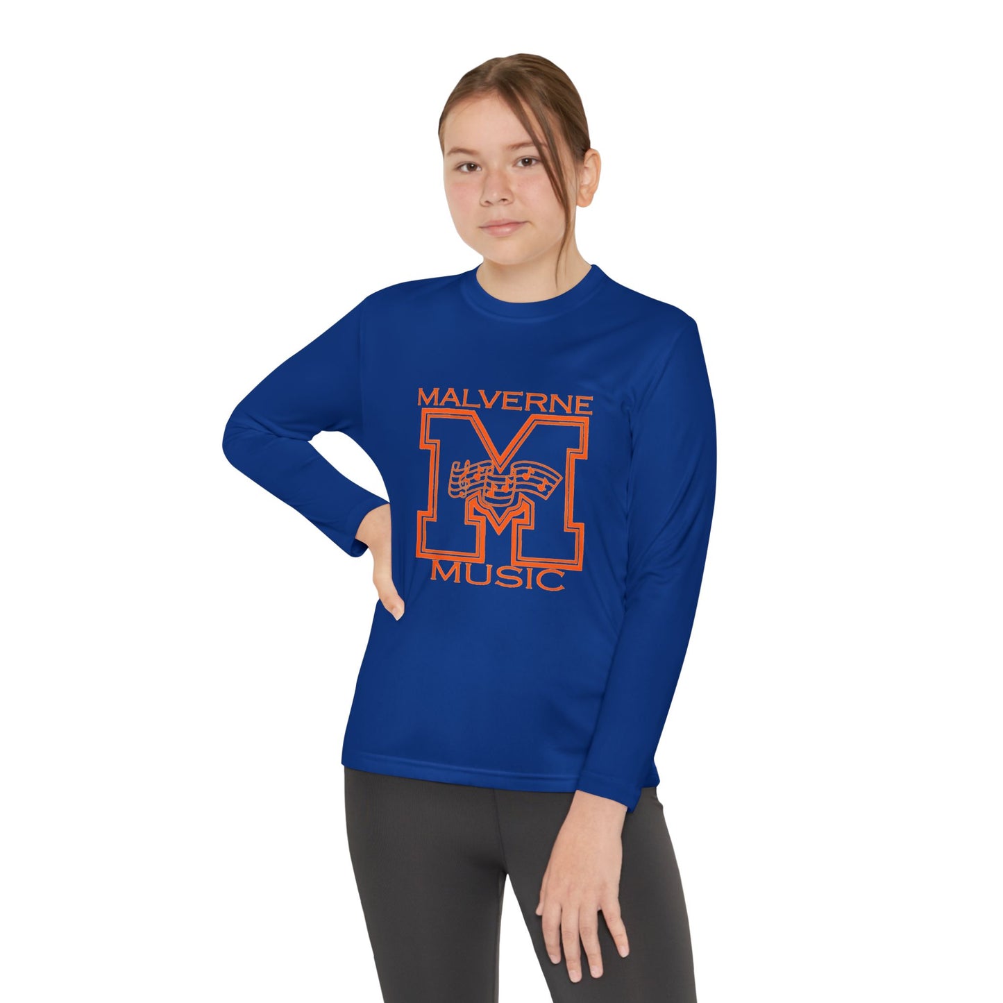 Malverne Music - Youth Long Sleeve Tee