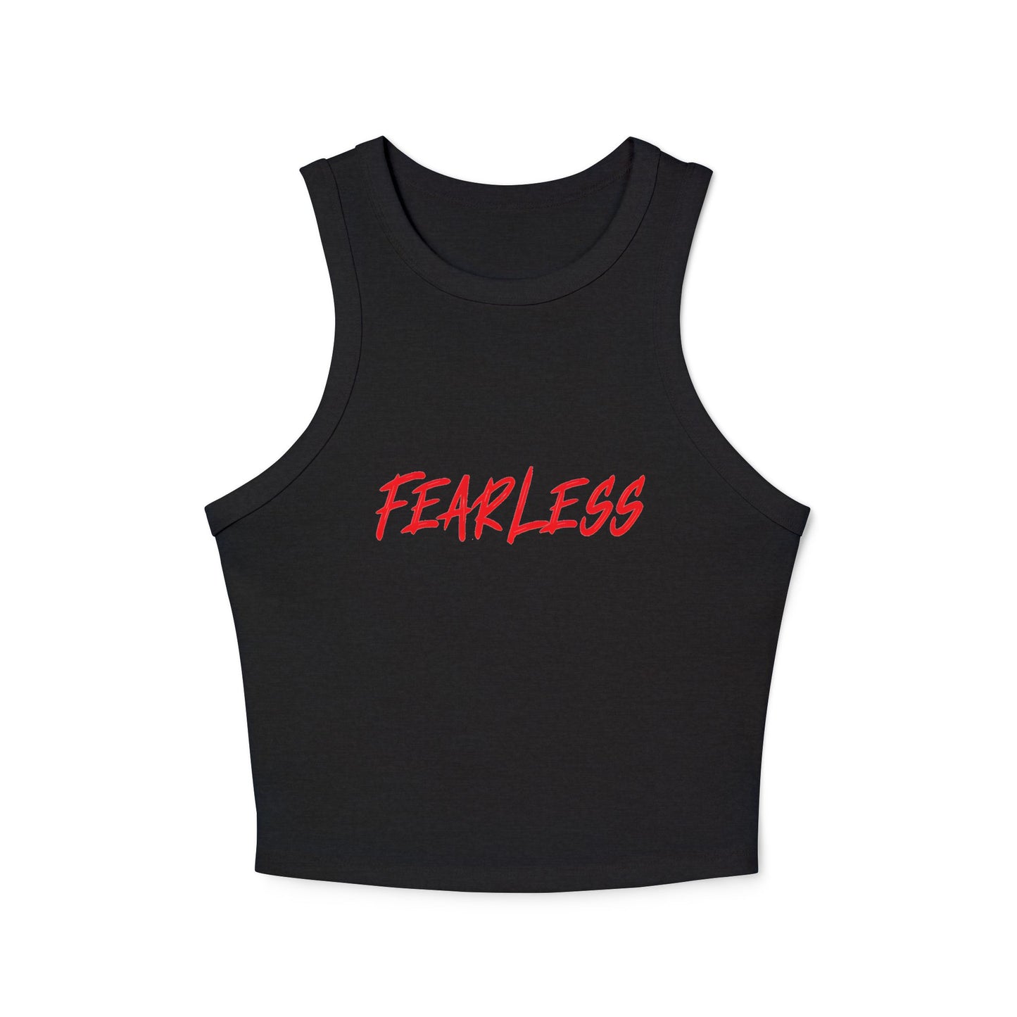 Fearless - Women's Ribbed Racerback Tank - CUSTOM (Read Description)