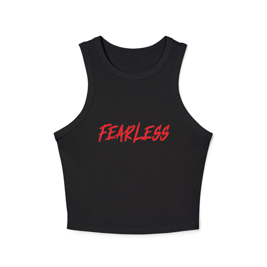 Fearless - Women's Ribbed Racerback Tank - CUSTOM (Read Description)