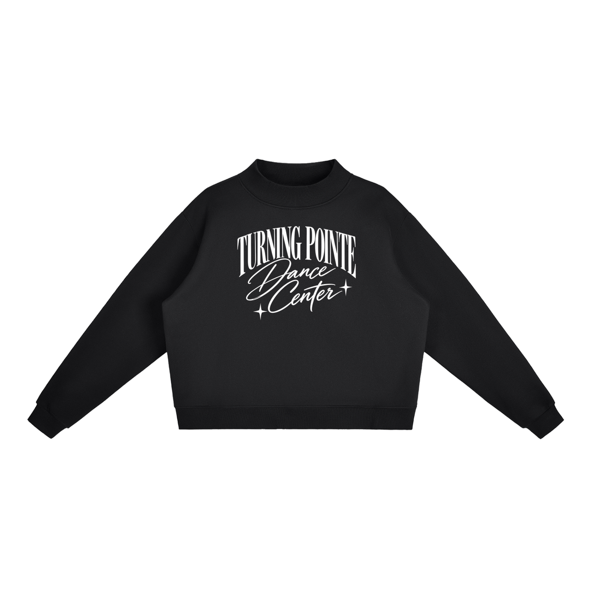 TPDC Winter - Unisex Fleece Mock-Neck Crew Sweatshirt