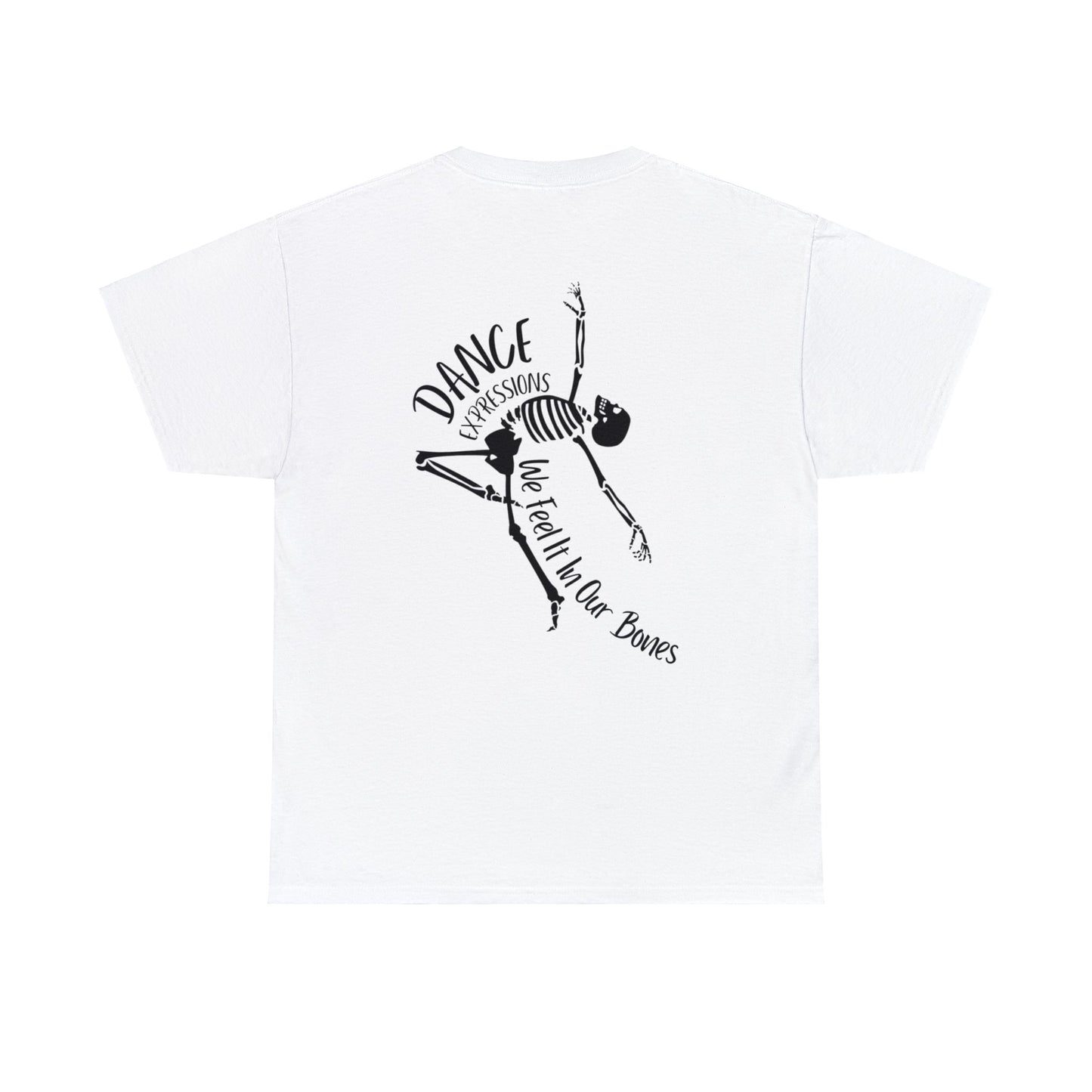 DE - Unisex Cotton Tee - Front Logo, Back Design