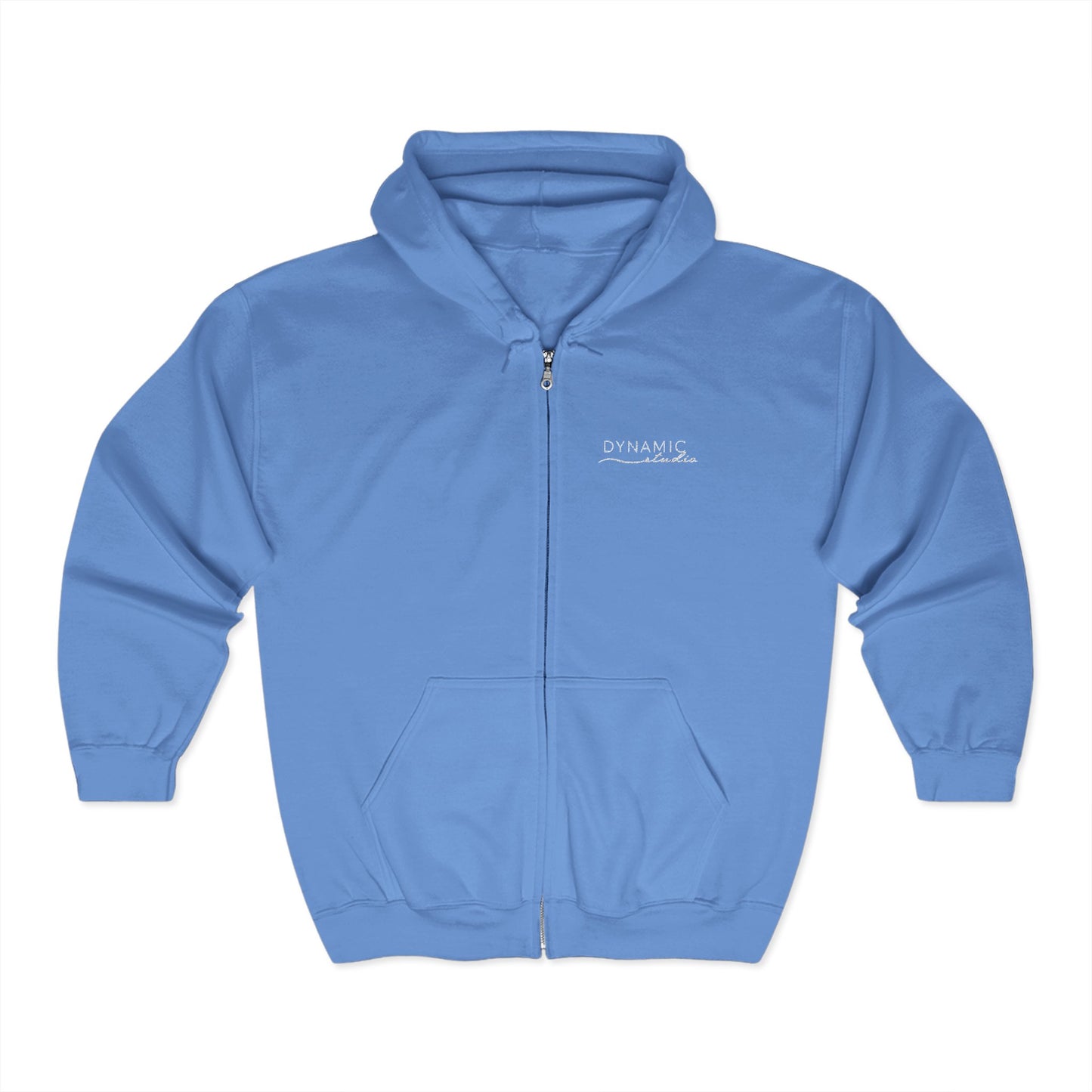 Unisex Full Zip Hooded Sweatshirt (Embroidered) – Dynamic Studio