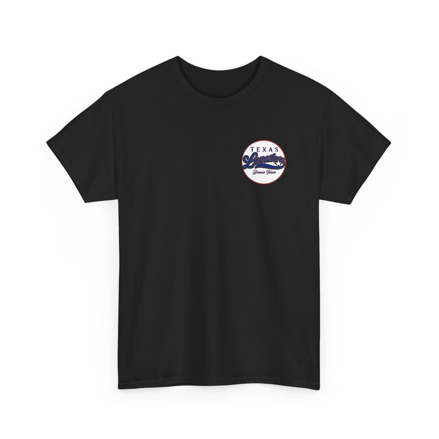 TEXAS LIVE! LONESTARS - Unisex Heavy Cotton Tee (Front Logo, Back Logo)