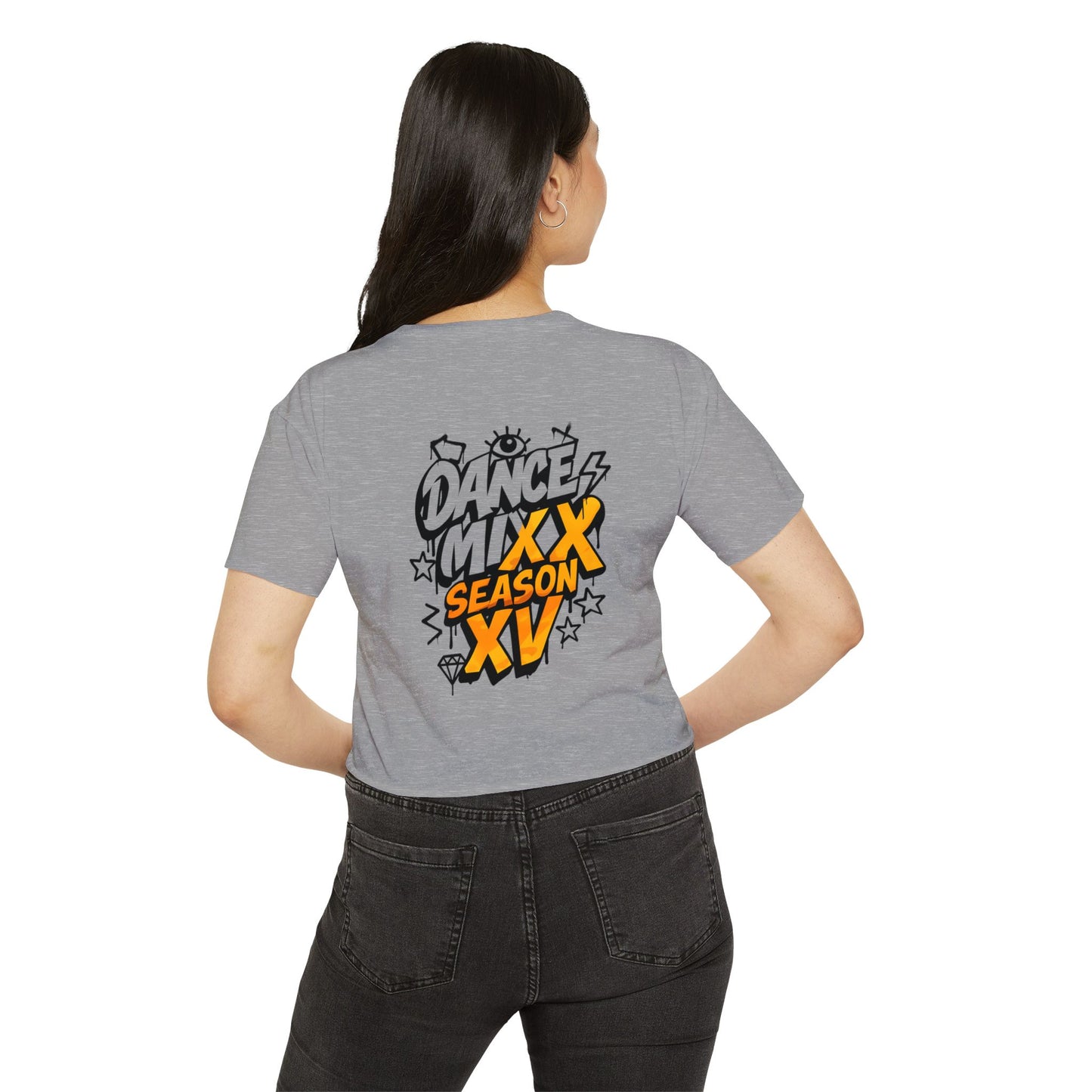 Season XV - Women's Crop Top (Front Logo, Back Image)