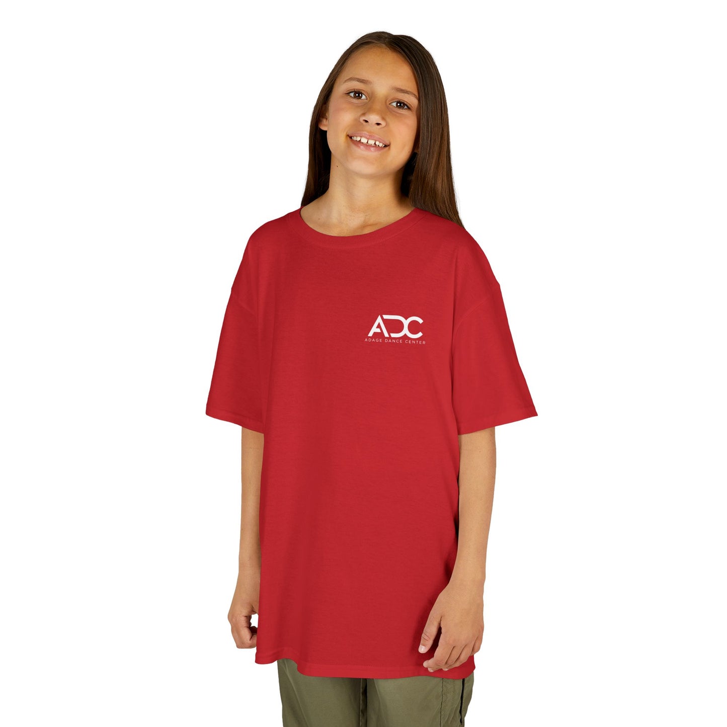 Adage Dance Center: Gildan Youth T-Shirt (Front Logo, Back Logo)
