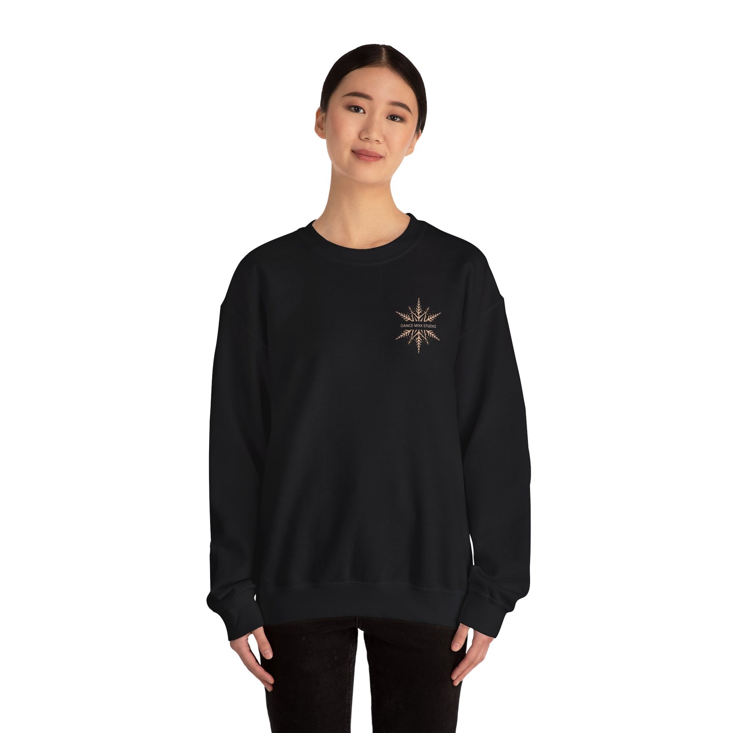 Dance Mixx Studio - Holiday Snowflake Crewneck Sweatshirt (Option 2)