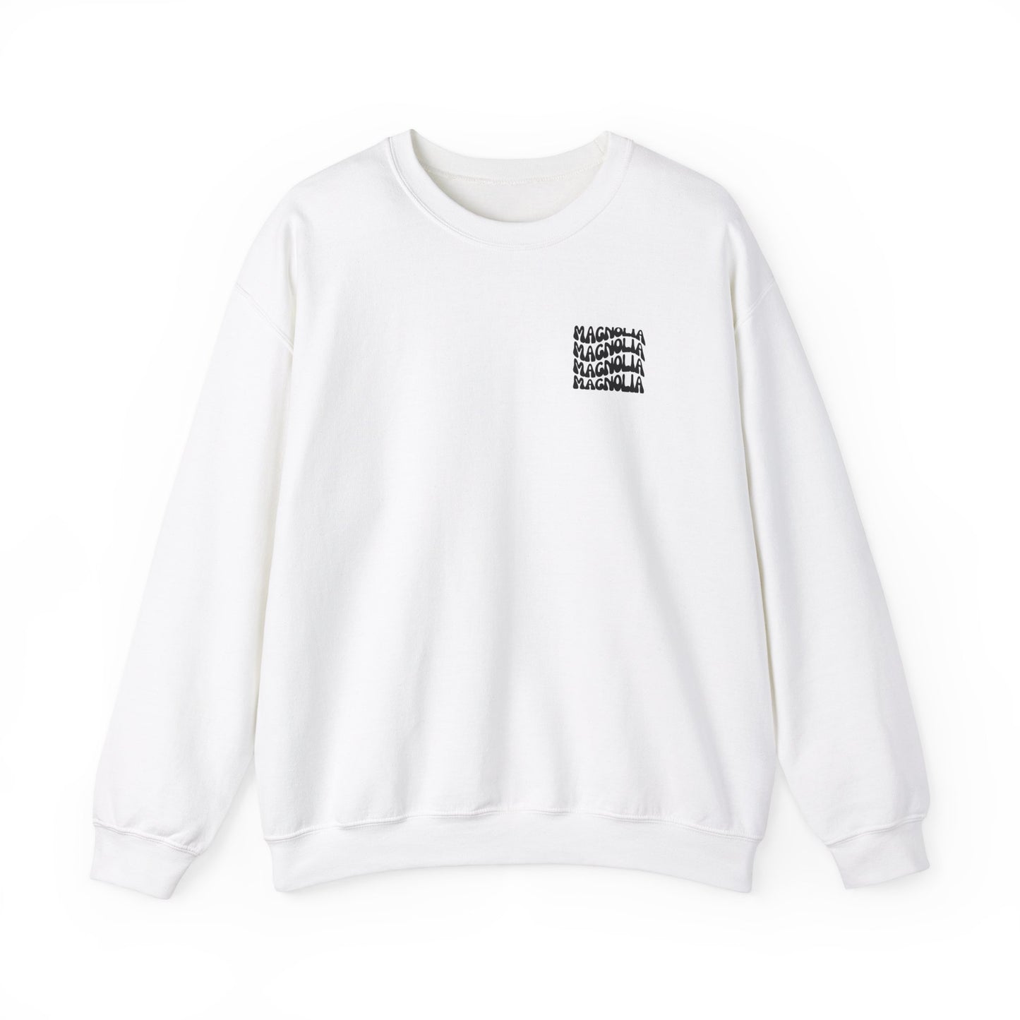 MDA - Unisex Crewneck Sweatshirt (Front Mini Logo, Back Large Logo)