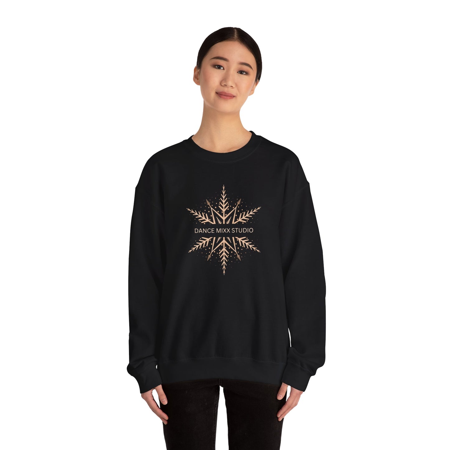 Dance Mixx Studio - Holiday Snowflake Crewneck Sweatshirt (Option 1)