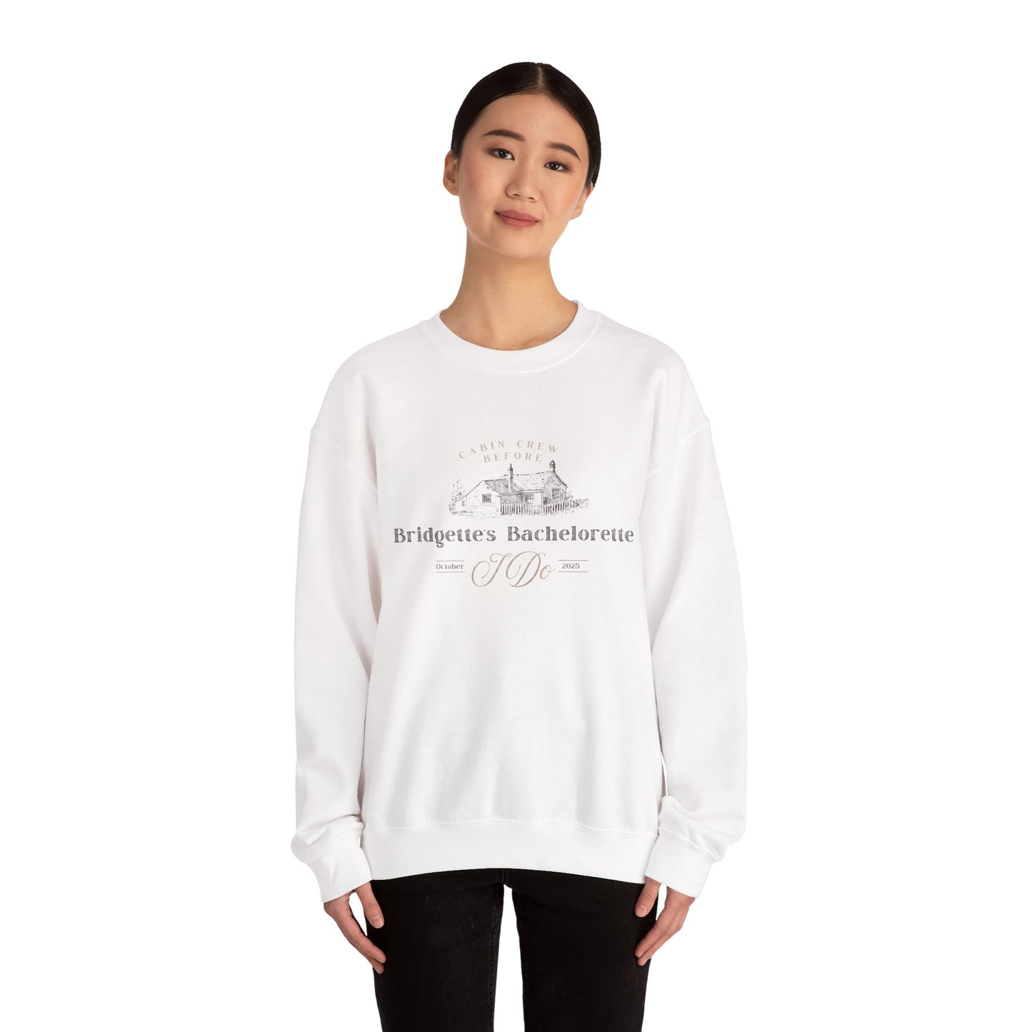 Bridgette's Bachelorette - Cabin Crew Before I Do - Unisex Crewneck Sweatshirt