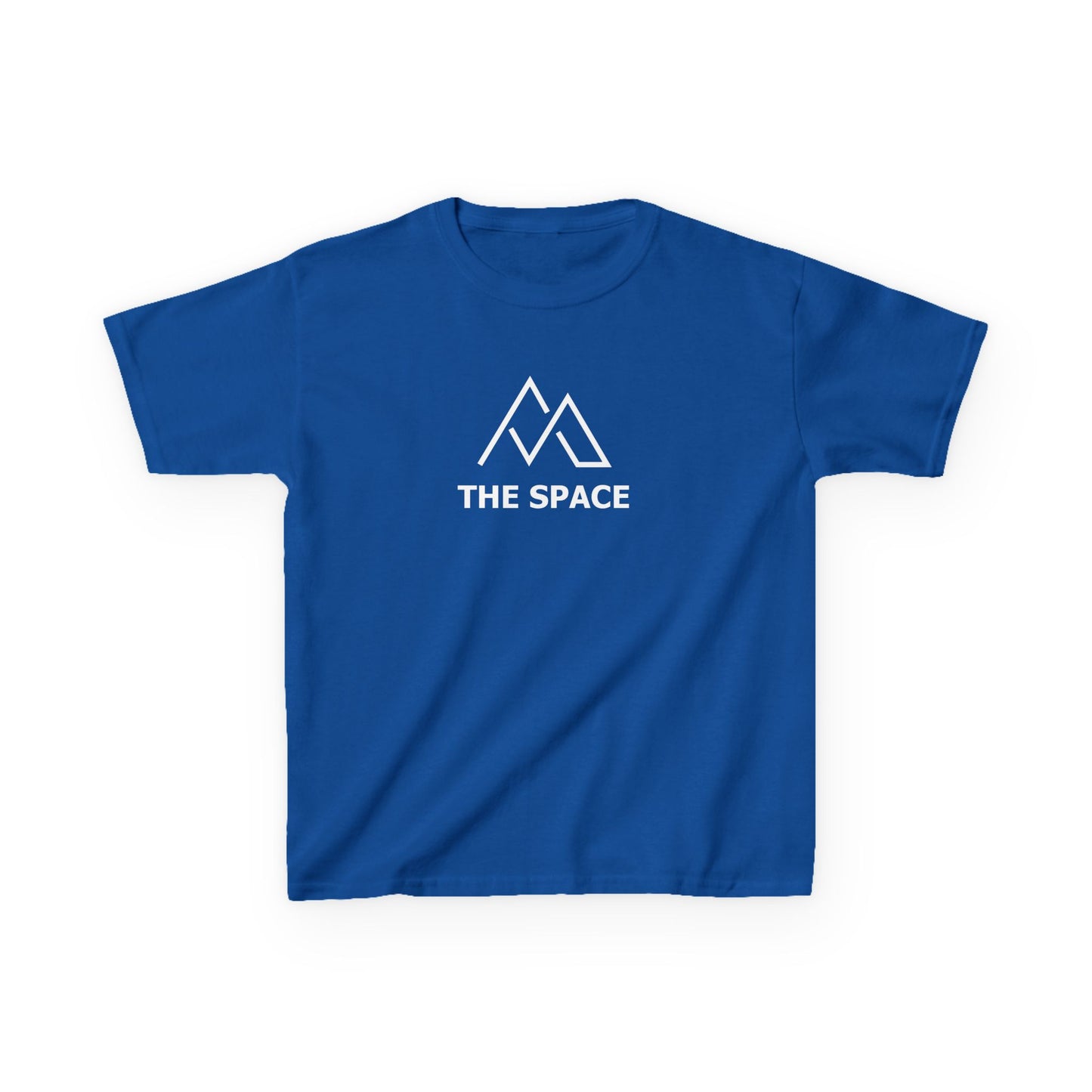 The Space - Youth Heavy Cotton Tee (Left Chest Logo, Back Name) Custom: Read Description