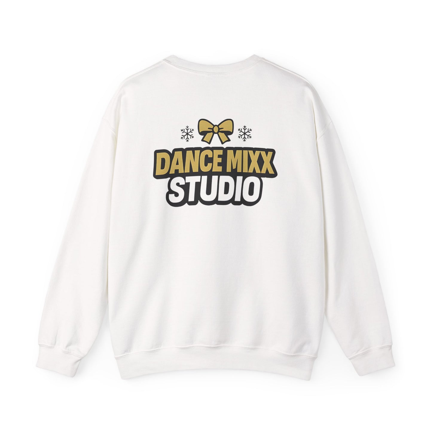 Dance Mixx Studio - Holiday Bow Crewneck Sweatshirt (Option 2)