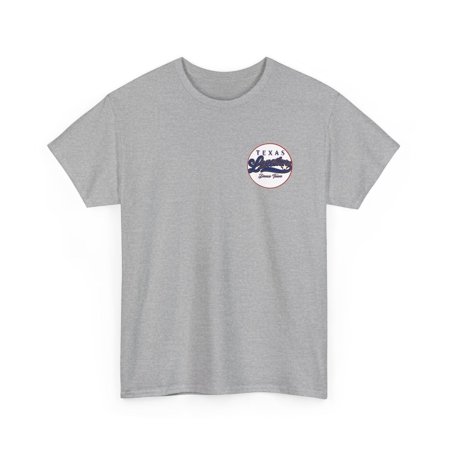 TEXAS LIVE! LONESTARS - Unisex Heavy Cotton Tee (Front Logo, Back Logo)