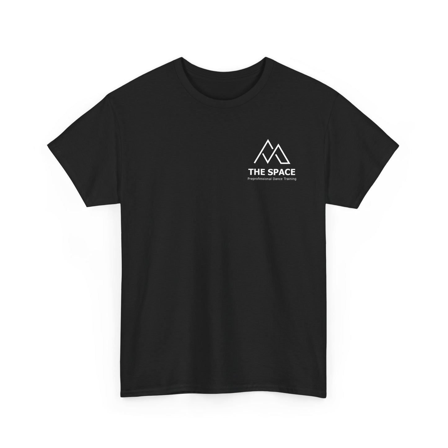 The Space - Unisex Heavy Cotton Tee (Left Chest Logo)