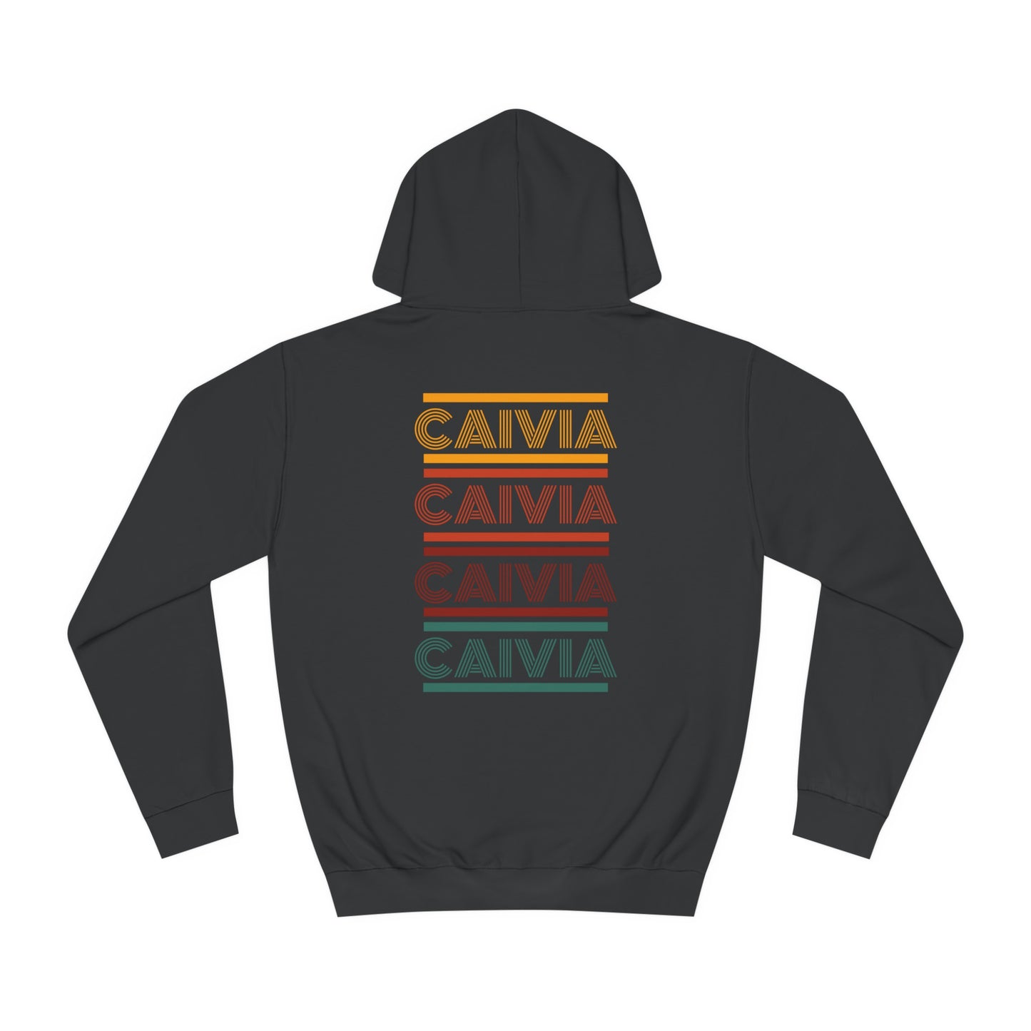 CAIVIA & Co. - Unisex Hoodie (Front Logo, Back Design)