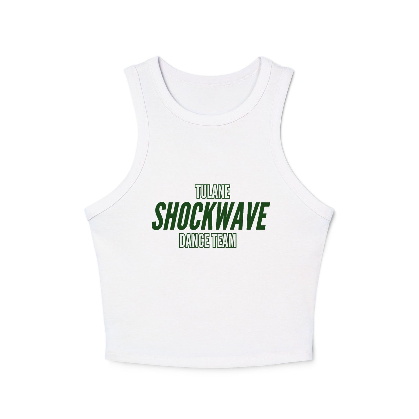 TODT - Women's Ribbed Racerback Tank (Front Design, Multiple Colors)