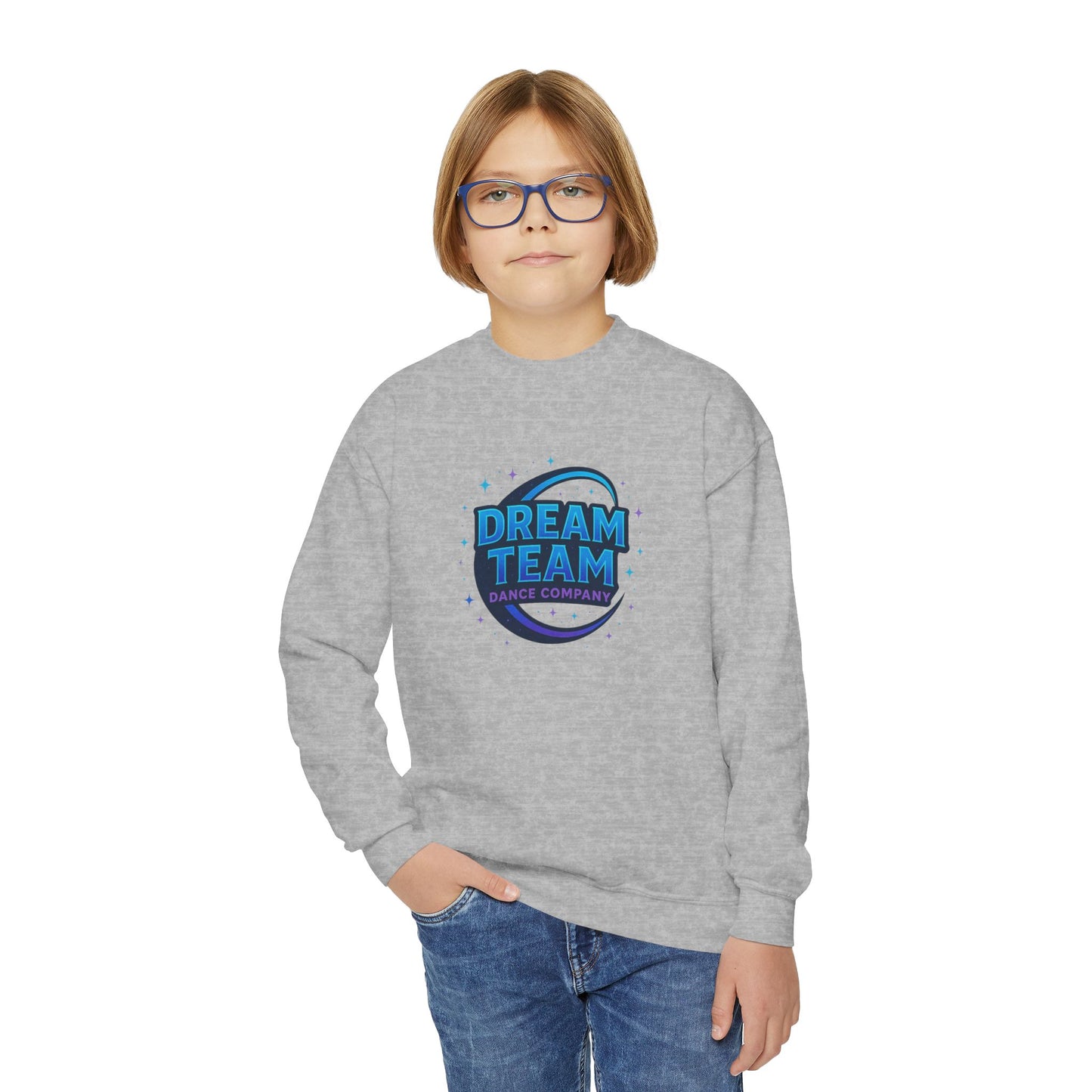 Dream Team Dance Company - Youth Crewneck Sweatshirt - Custom (Read Description)