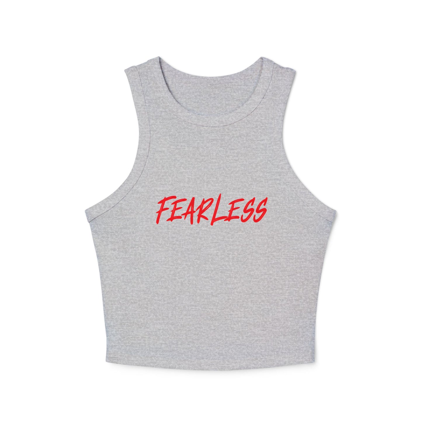 Fearless - Women's Ribbed Racerback Tank - CUSTOM (Read Description)