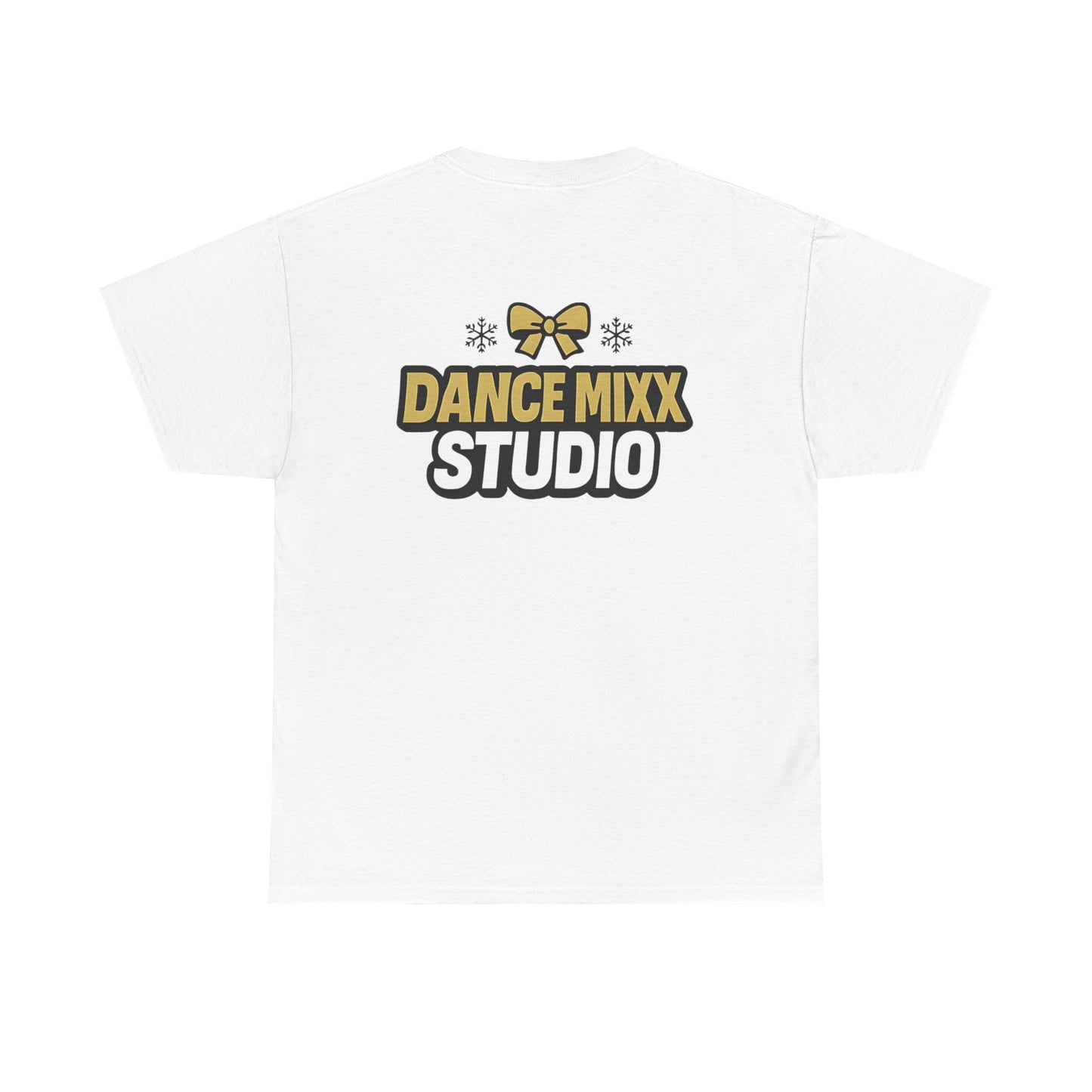 Dance Mixx Studio - Holiday Bow T-Shirt (Option 2)