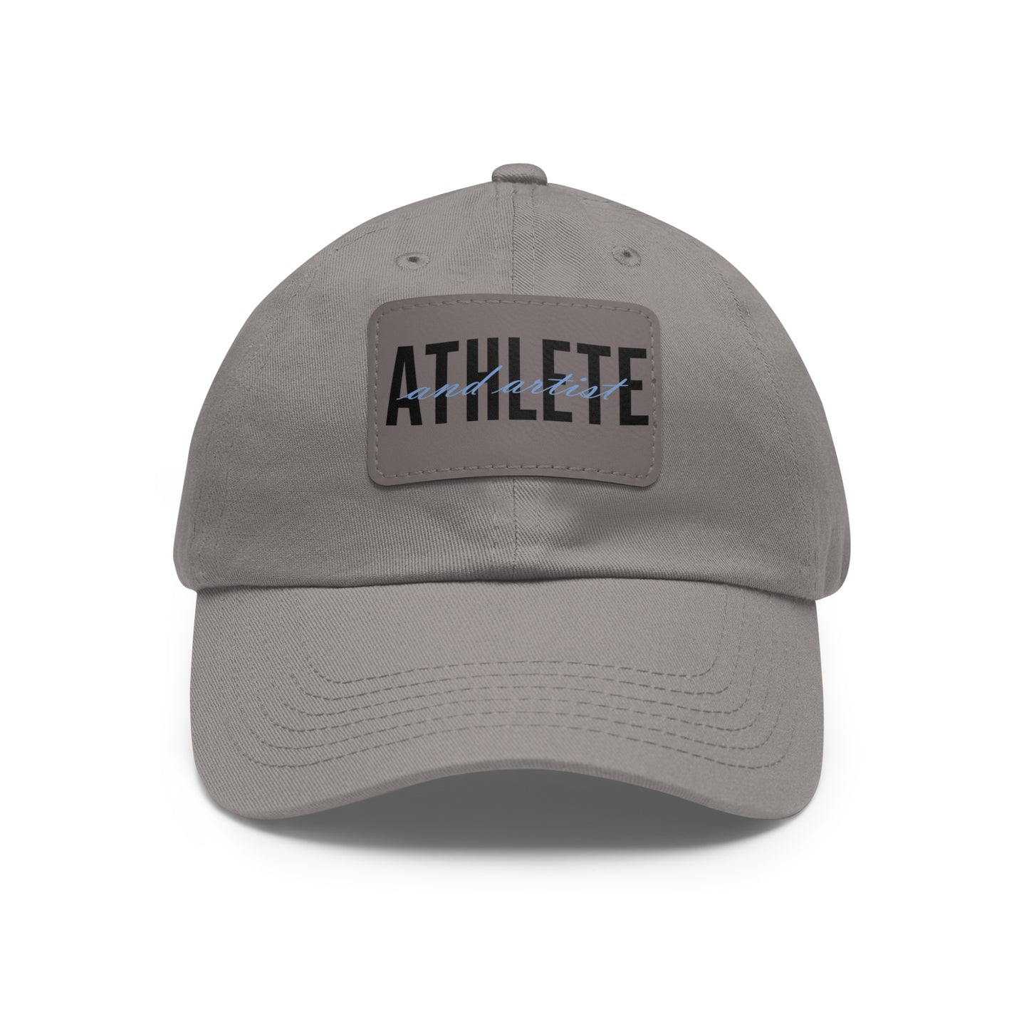 ATHLETE and ARTIST - Hat with Leather Patch (Rectangle)