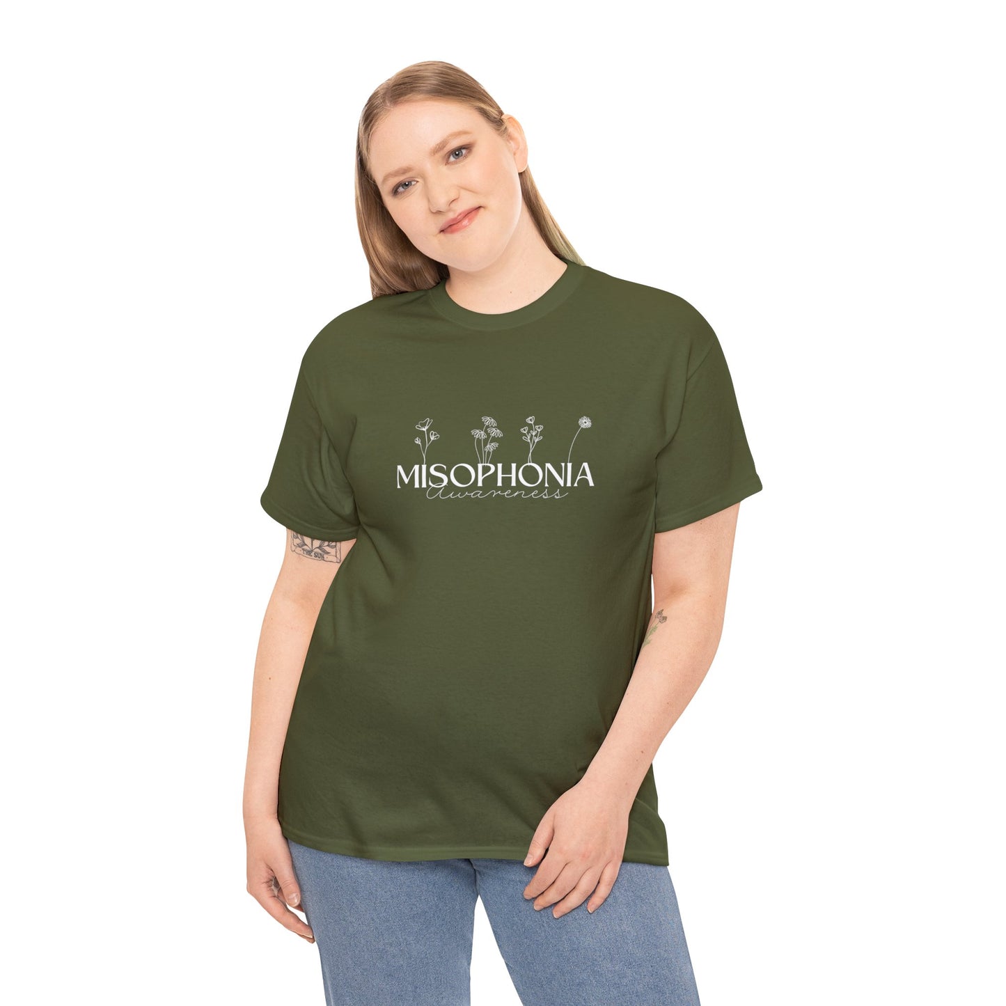 Misophonia - Unisex Cotton Tee (Front Design)