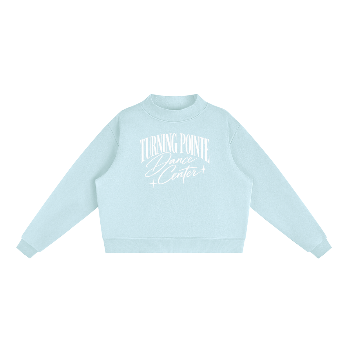 TPDC Winter - Unisex Fleece Mock-Neck Crew Sweatshirt