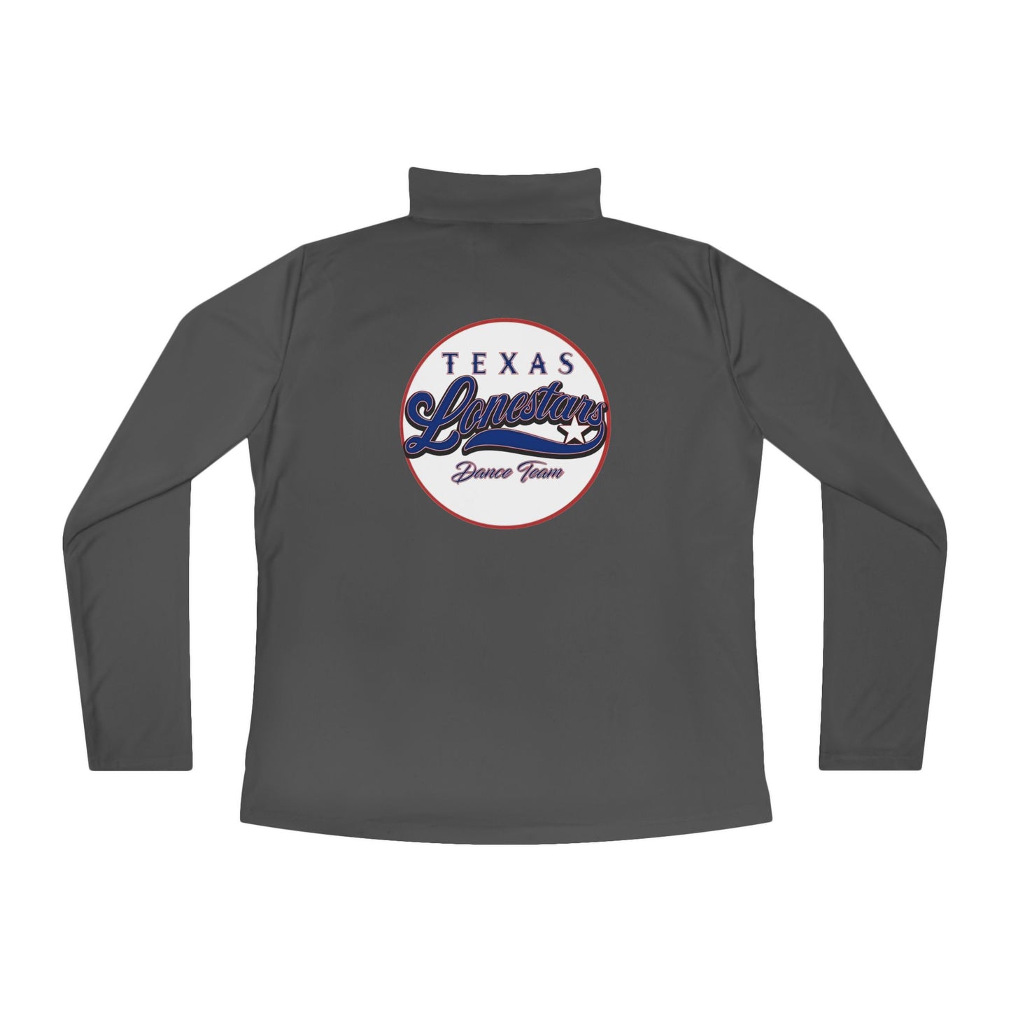 TEXAS LIVE! LONESTARS - Ladies Quarter-Zip Pullover (Front Logo, Back Logo)