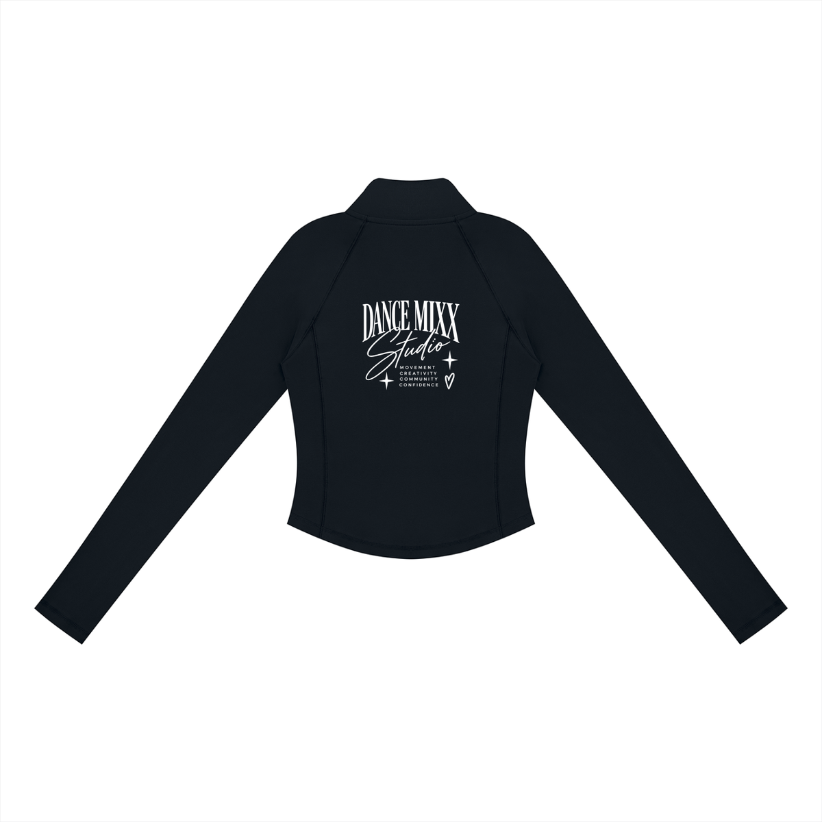 DM Fall - Women's Quarter Zip Body-con Zip Up