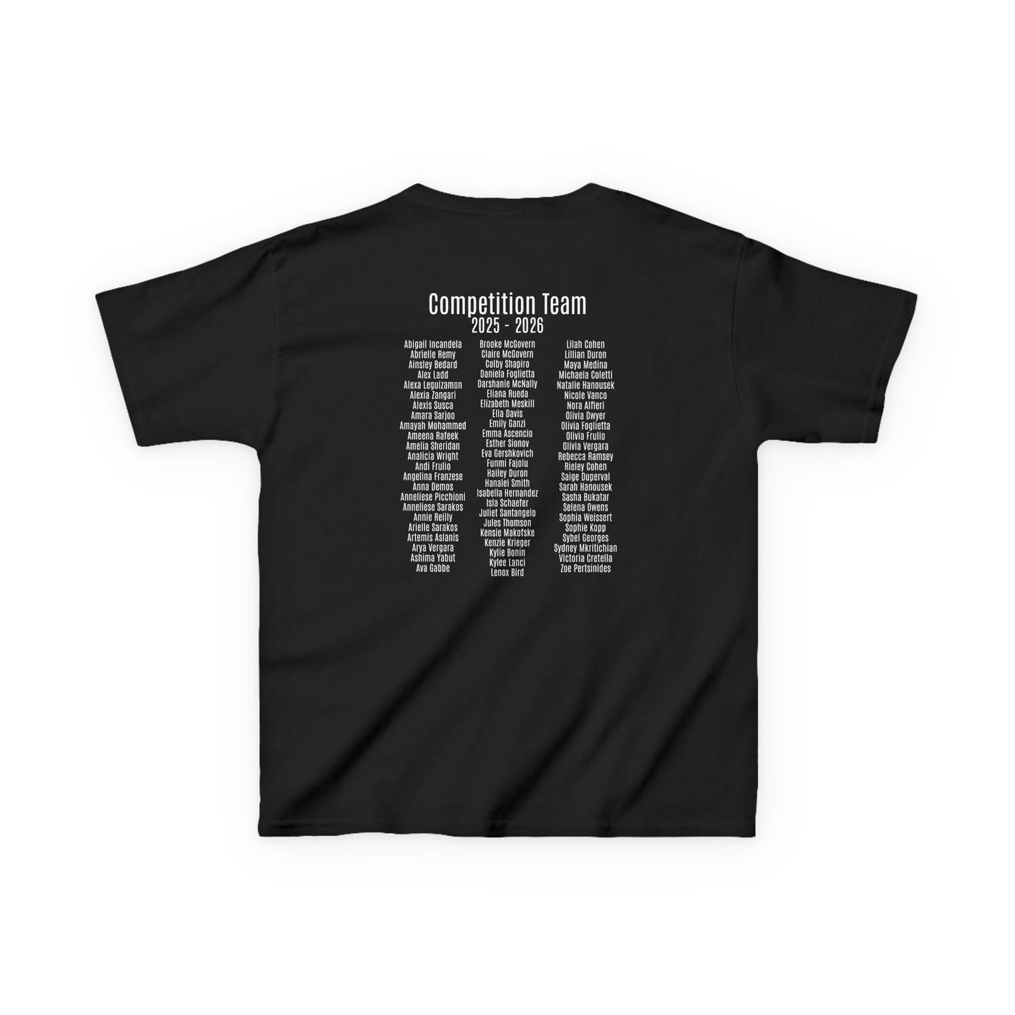 Magnolia Dance Academy - YOUTH Competition Team Roster 2025 - 2026