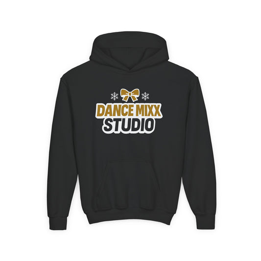 Dance Mixx Studio - Youth Holiday Bow Hoodie (Option 1)
