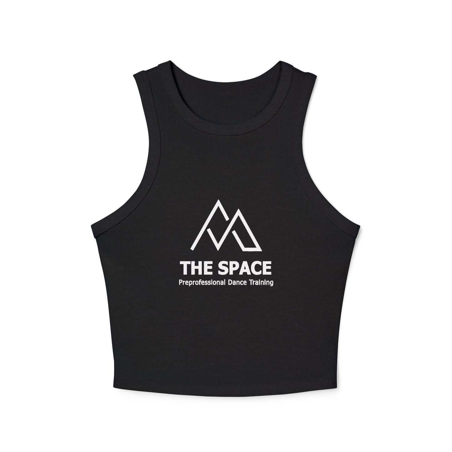 The Space - Women's Racer Tank Top (Front Logo, Back Name) Custom: Read Description