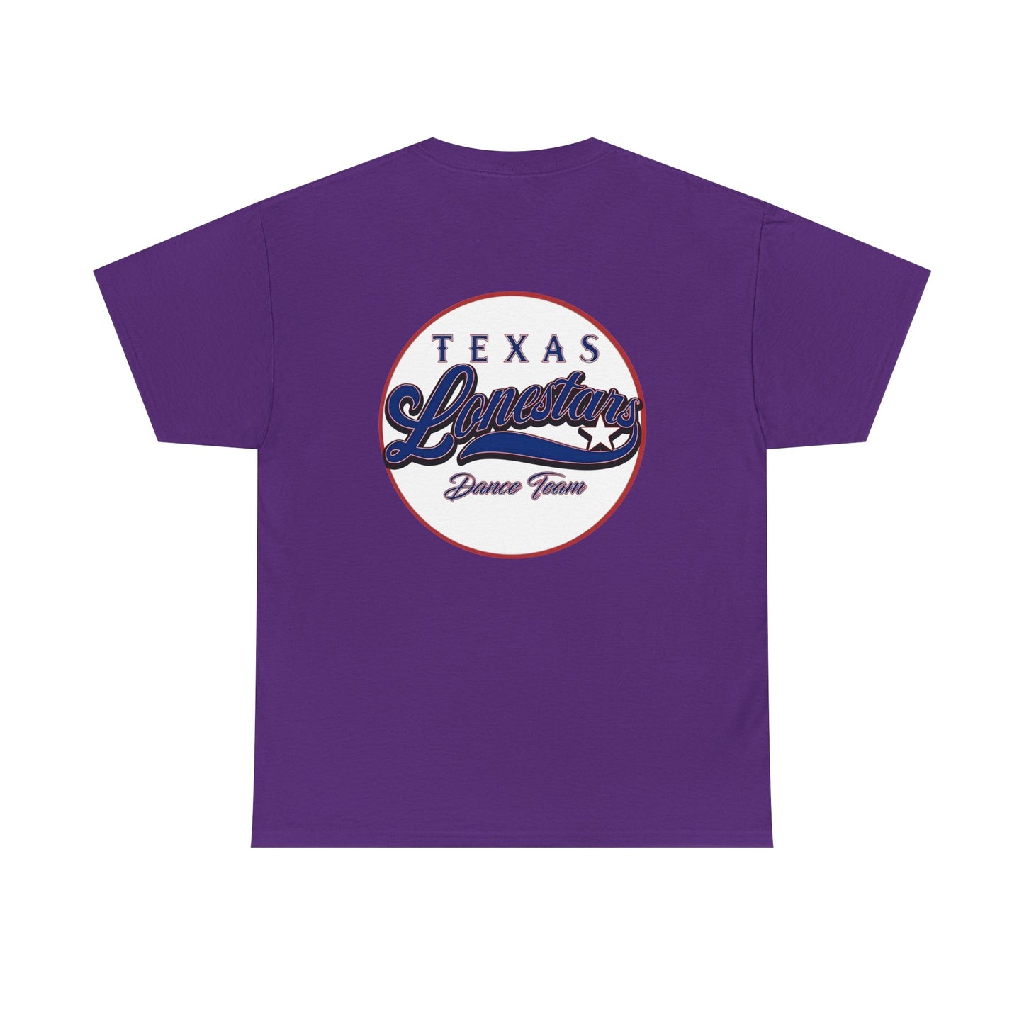 TEXAS LIVE! LONESTARS - Unisex Heavy Cotton Tee (Front Logo, Back Logo)