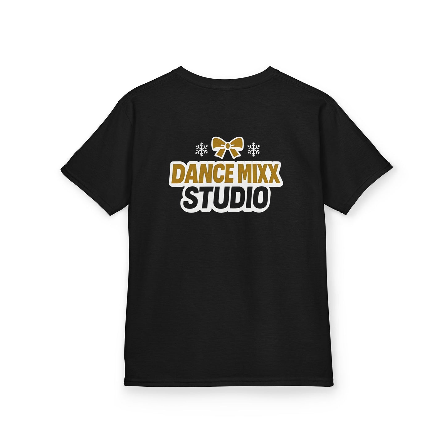 Dance Mixx Studio - Youth Holiday Bow T-Shirt (Option 2)