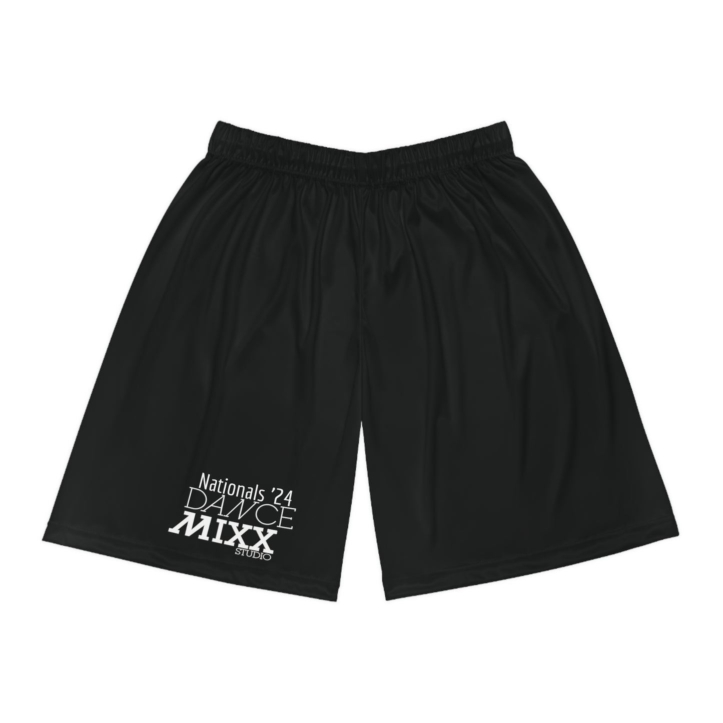 Mixx Nationals Adult Basketball Shorts - (Front Right OG Logo)