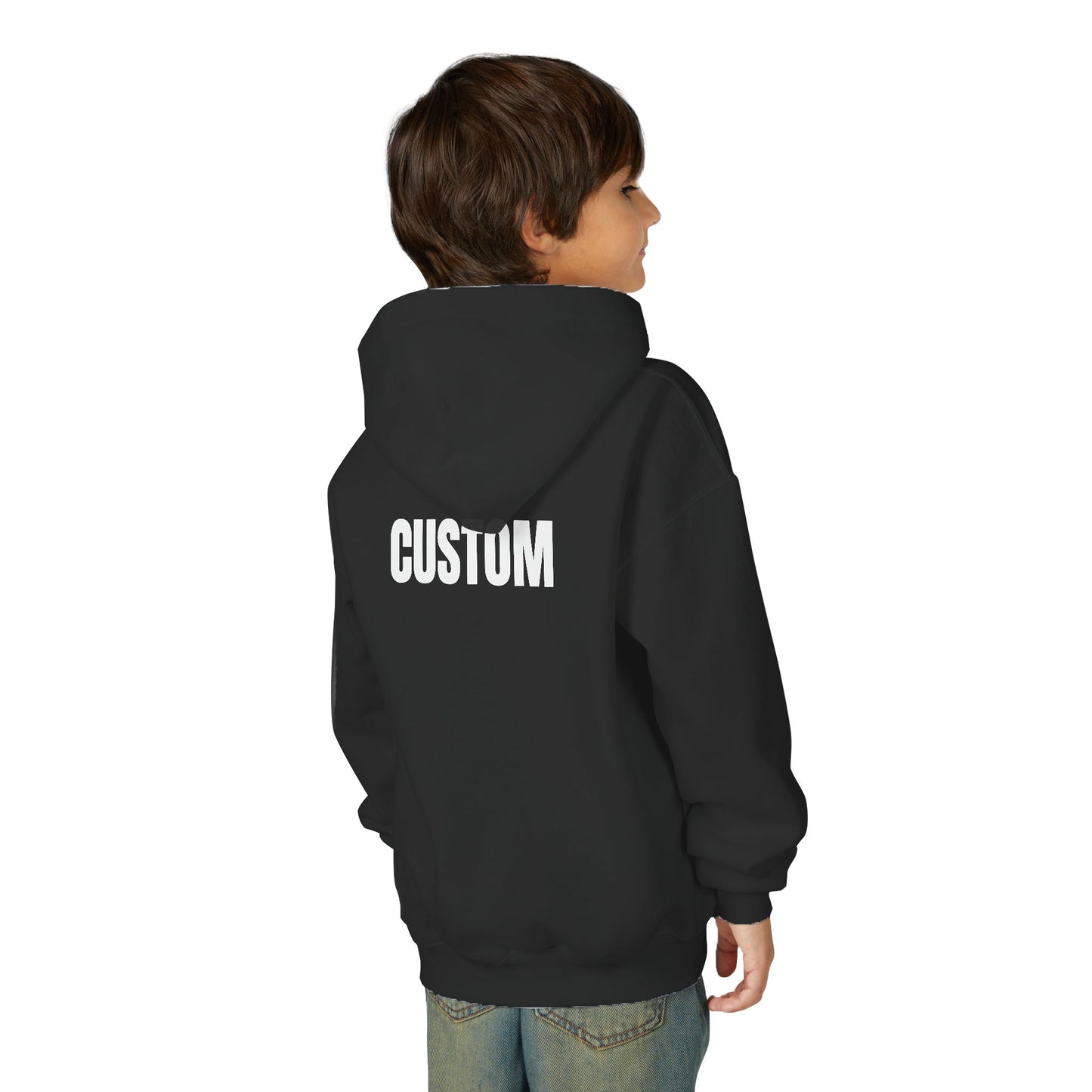 Adage Dance Center: Gildan Youth Hooded Sweatshirt (Front Logo, Back Name)