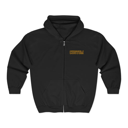 WMEDT: Unisex Zip Hooded Sweatshirt CUSTOM (Read Description) - (Multiple Colors)