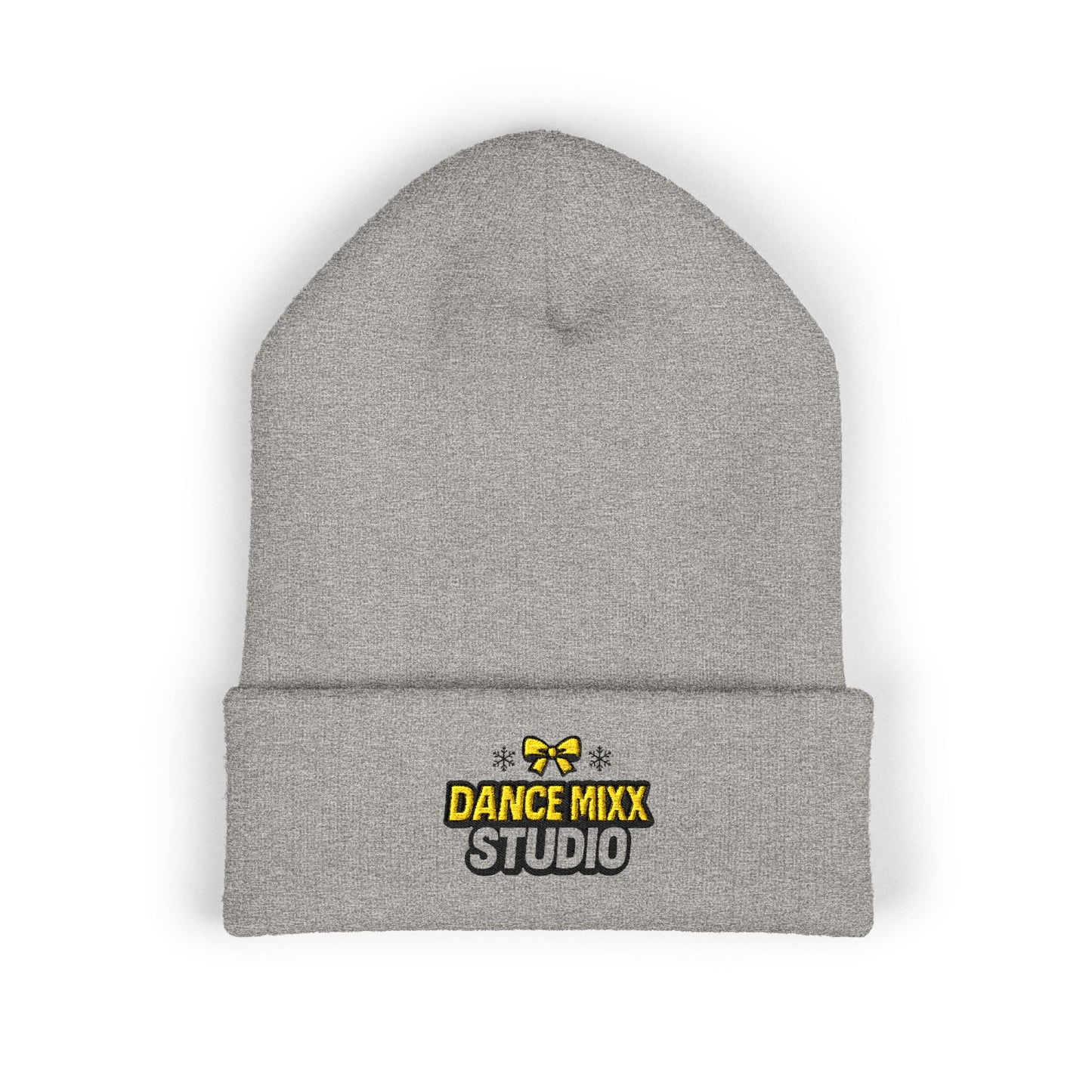 Dance Mixx Studio - Holiday Embroidered Cuffed Beanie