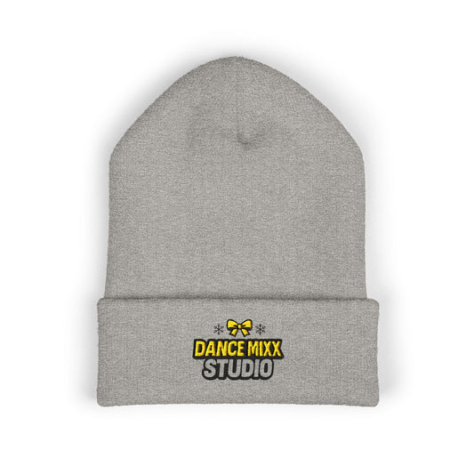 Dance Mixx Studio - Holiday Embroidered Cuffed Beanie
