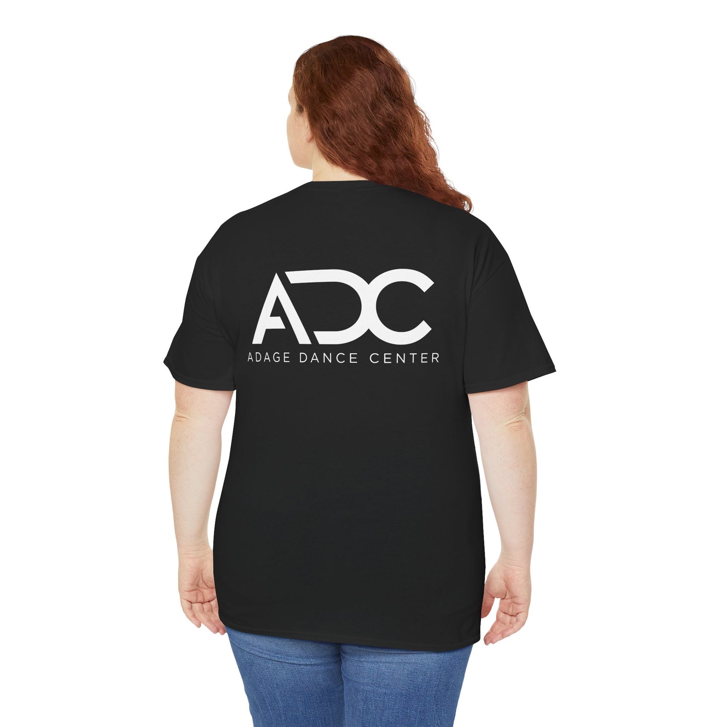 Adage Dance Center: Gildan Unisex T-Shirt (Front Logo, Back Logo)