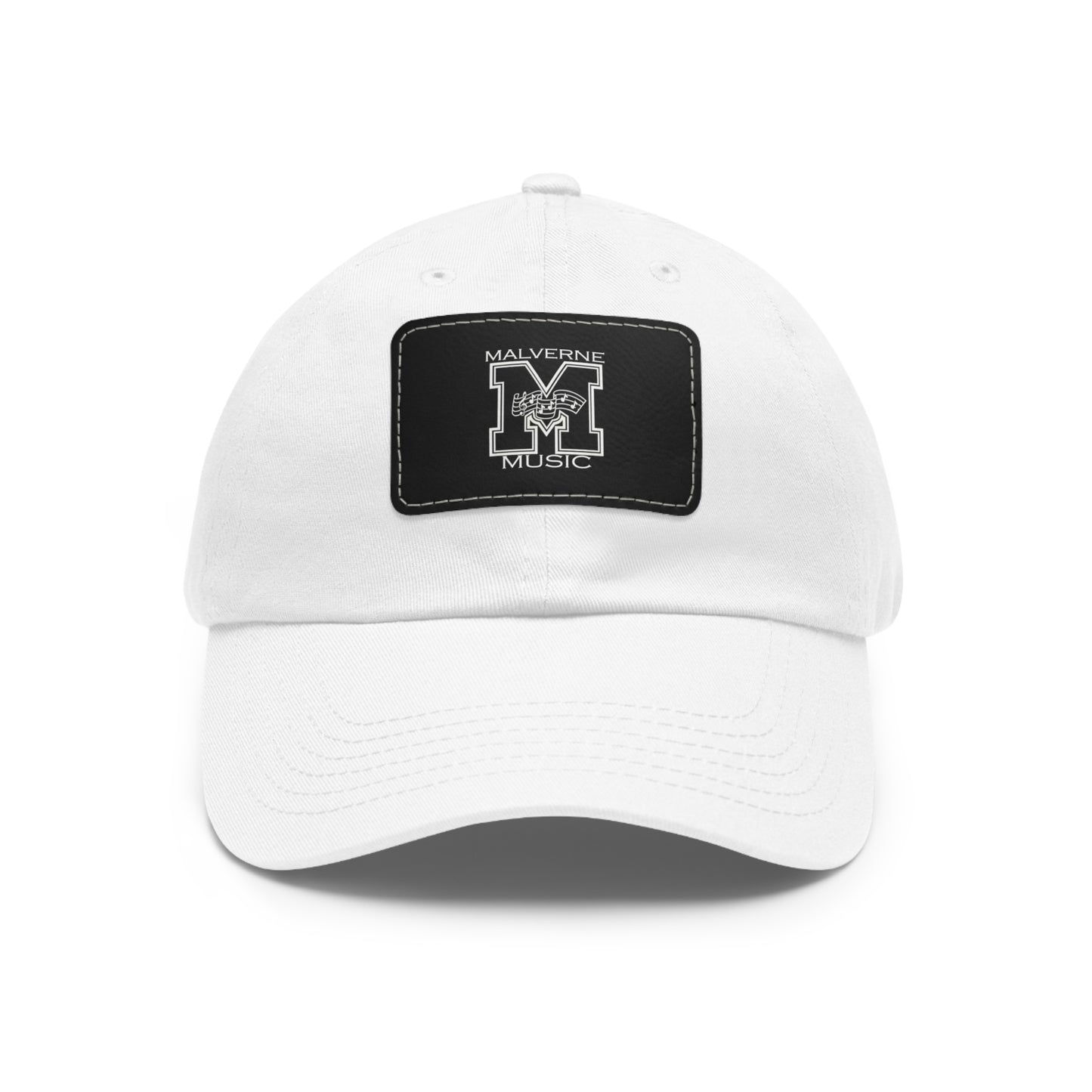 Malverne Music - Leather Patch Baseball Hat