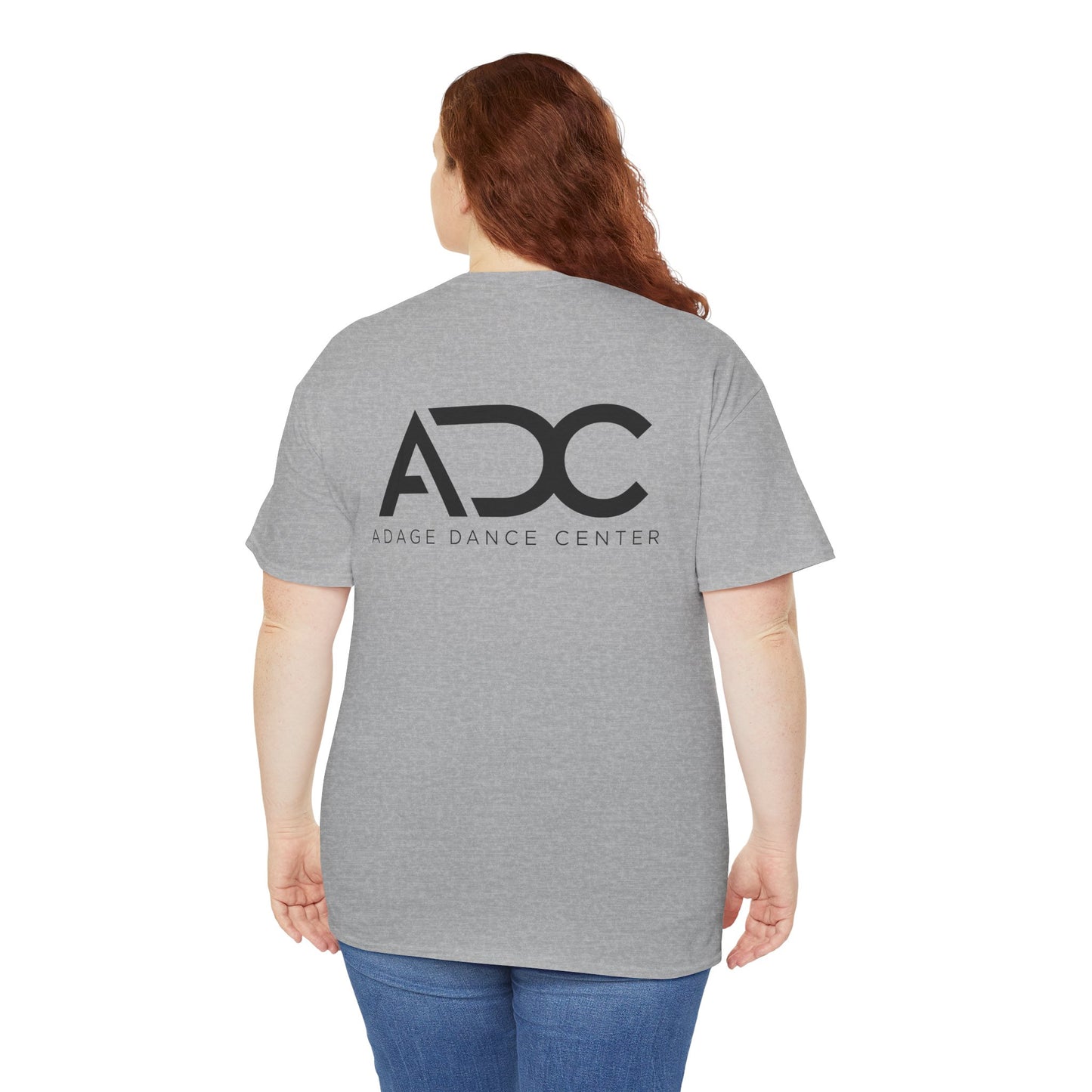 Adage Dance Center: Gildan Unisex T-Shirt (Front Logo, Back Logo)