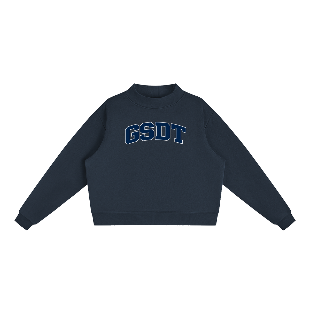 GSDT 26-27: Essential Fleece Mock-Neck Crew Sweatshirt