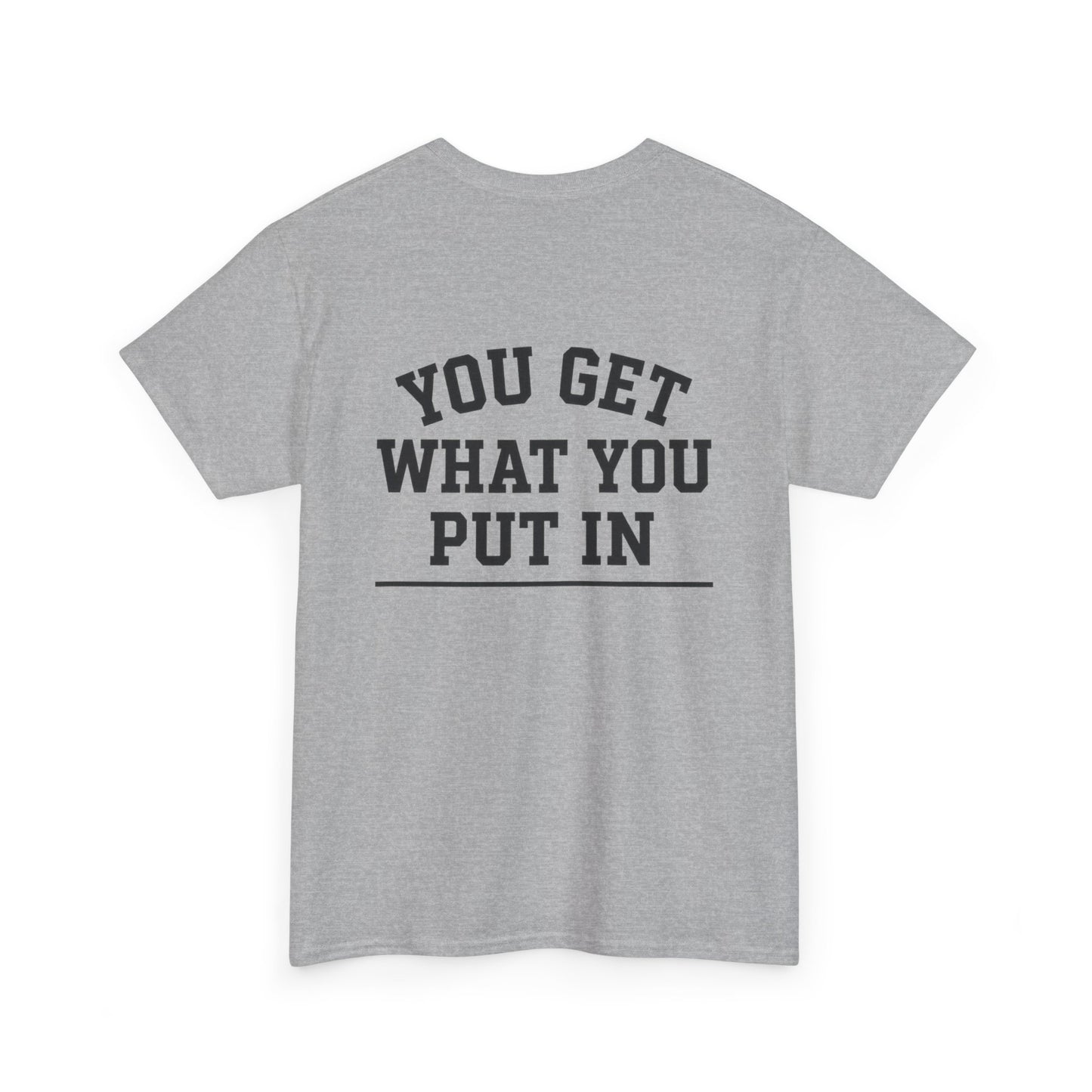 BSDA - Unisex Heavy Cotton Tee (Front BSDA, Back Saying)