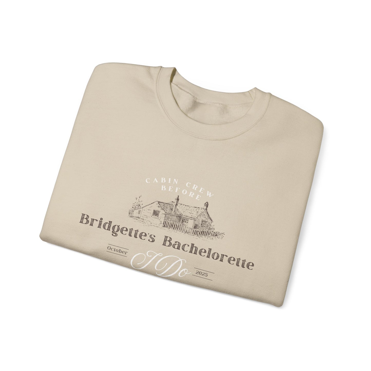 Bridgette's Bachelorette - Cabin Crew Before I Do - Unisex Crewneck Sweatshirt