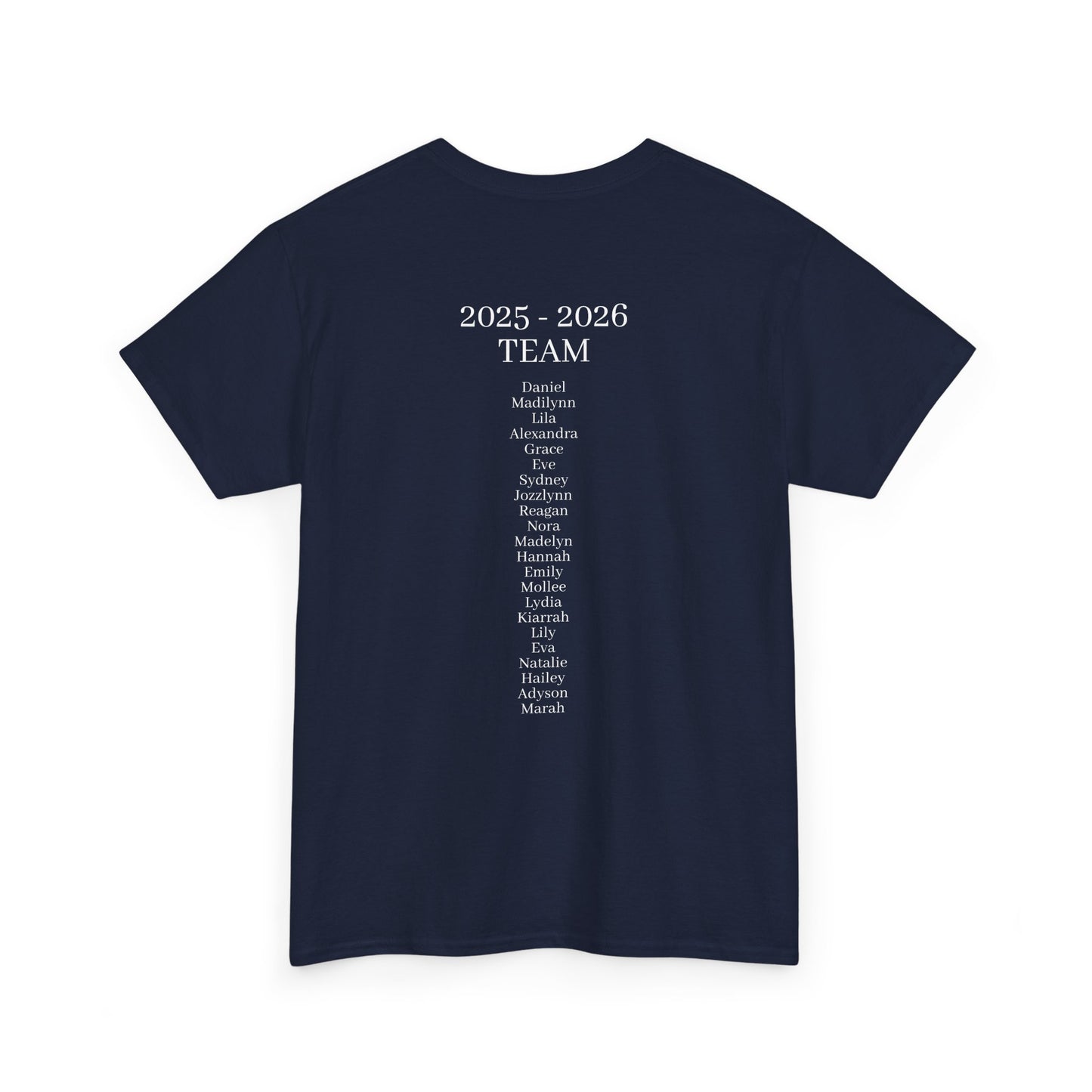 Dream Team Dance Company - Unisex Cotton Tee | 2025-2026 Team Roster