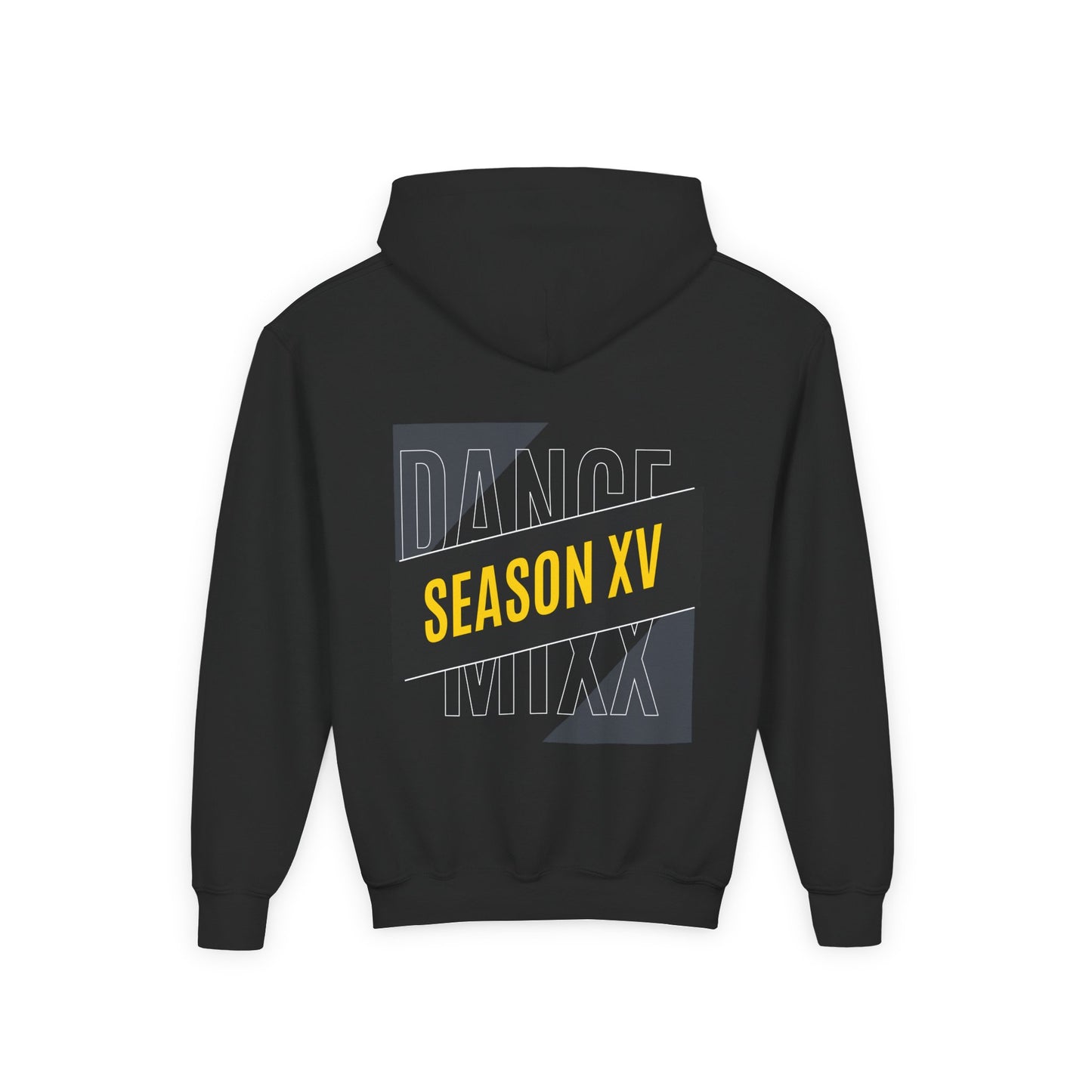Season XV - Youth Hoodie (Front Logo, Back Image)