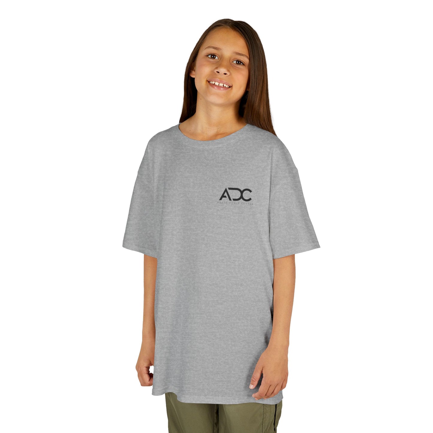 Adage Dance Center: Gildan Youth T-Shirt (Front Logo, Back Logo)