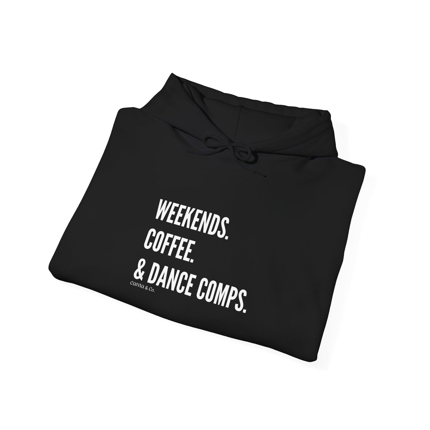 DANCE COMPS - Unisex Hooded Sweatshirt - Front Design