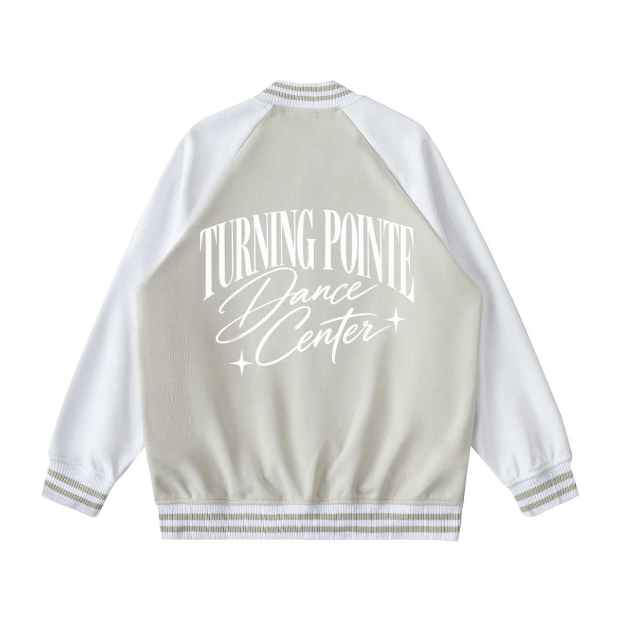 TPDC Winter - Two Tone Raglan Sleeve Varsity Jacket (Multiple Colors)