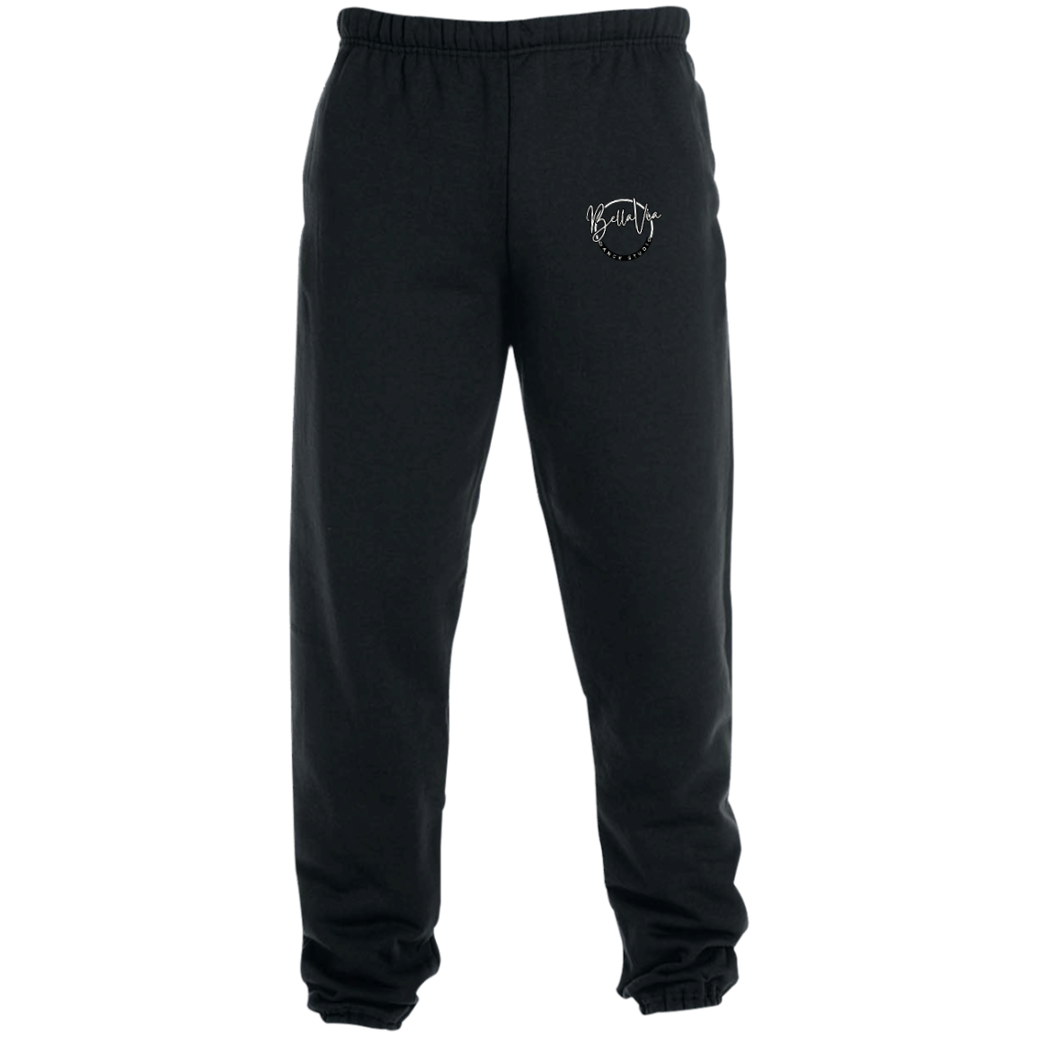 BellaVia - Sweatpants with Pockets (Circle Logo)